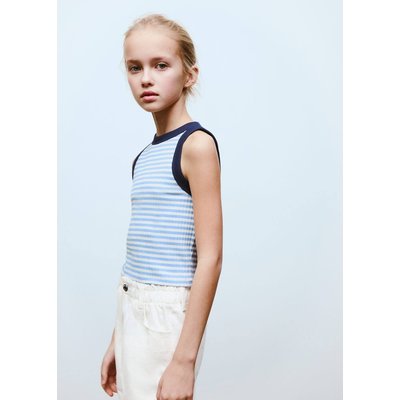 Top à rayures coton MANGO KIDS