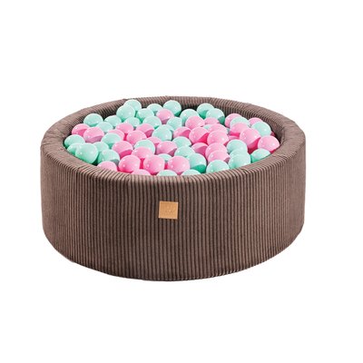 Piscine à balles, VELOURS COTELE MEOW BABY