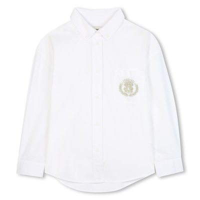 Chemise en popeline de coton SONIA RYKIEL ENFANT