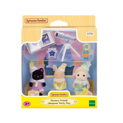 5750  Le trio des bebes pyjama party SYLVANIAN FAMILIES