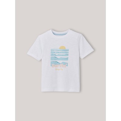 T-shirt imprimé en coton biologique CYRILLUS