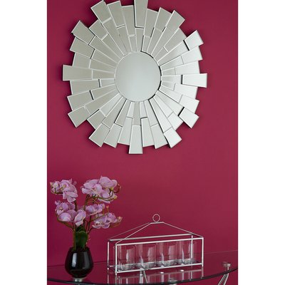 50cm Flared Circle Wall Mirror SO'HOME