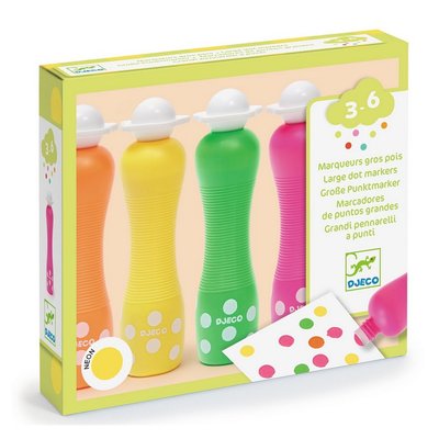 Marqueurs gros pois - Neon DJECO
