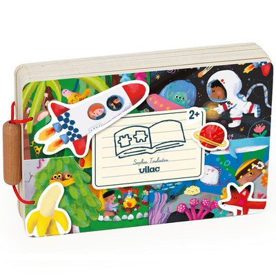 Livre puzzles en bois VILAC