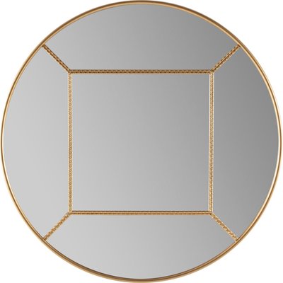 Miroir en métal, doré élégant RECOLLECTION