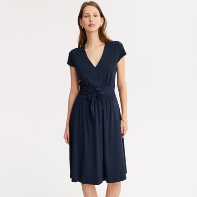 Robe évasée, mi-longue, manches courtes ANNE WEYBURN