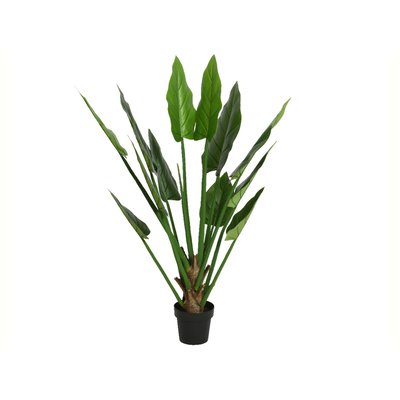Plante Artificiellle Strelitzia En Pot Plastique KAEMINGK