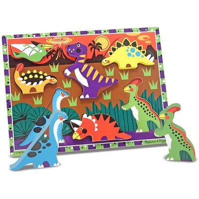 Chunky puzzle Dinosaures MELISSA & DOUG