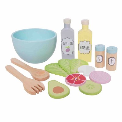 Jouet en bois - dinette - Salade JABADABADO