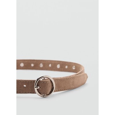 Ceinture croûte de cuir perforée MANGO KIDS