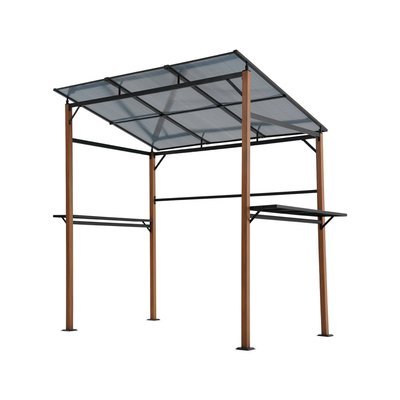 Abri de barbecue, gazebo pour barbecue, 2 tables latérales ARAUSIO SWEEEK