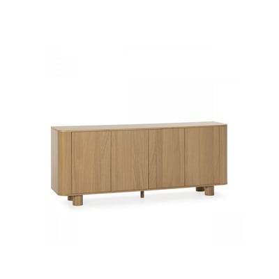 Buffet  en placage  portes 180 cm, MALO BOBOCHIC