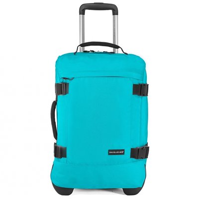 Sac de voyage cabine à roulettes 35L double compartiment 50cm DAVID JONES