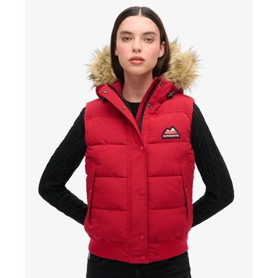 Doudoune sans manches en imitation fourrure Everest SUPERDRY