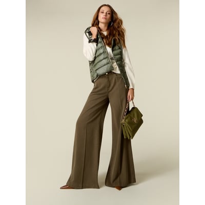 Pantalon palazzo avec charm OLTRE