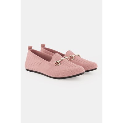 Ballerines en maille, chaînette fantaisie ULLA POPKEN