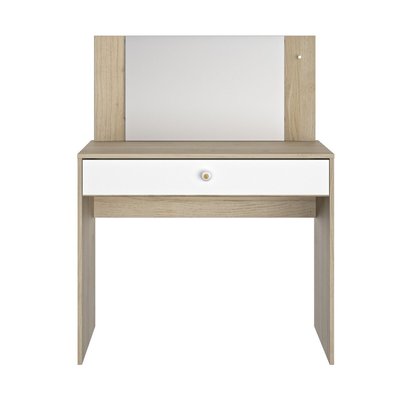Coiffeuse avec 1 tiroir de rangement L94 cm - MAKEUP CALICOSY