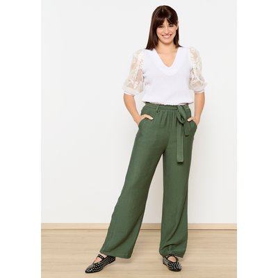 Pantalon fluide ceinturé LOLALIZA