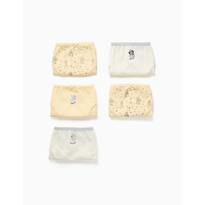 Lot de 5 culottes avec imprimés Princesses Disney ZIPPY