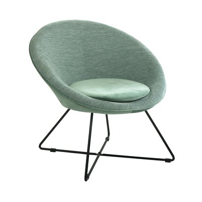 Fauteuil en velours - GARBO POMAX