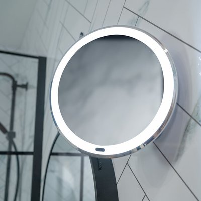 Rechargeable LED 5x Magnified Suction Mirror SO'HOME