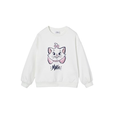 Sweat à sequins Disney® Marie Les Aristochats VERTBAUDET