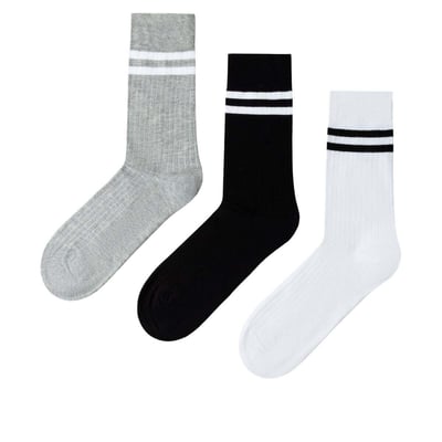 Lot De 3 Paires De Chaussettes Avec Bordures PEPE JEANS