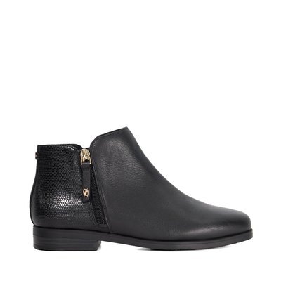 Bottines basses fermées par zip latéral - POLEYN DUNE LONDON