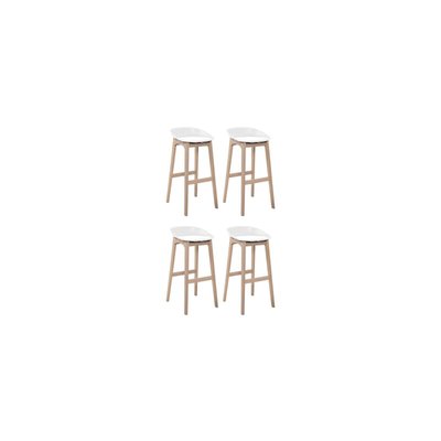 Lot de tabourets de bar en bois 65cm RIVA MOB IN