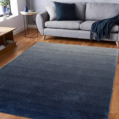 Tapis salon et chambre tufté en laine motif faux uni SHADELO UN AMOUR DE TAPIS
