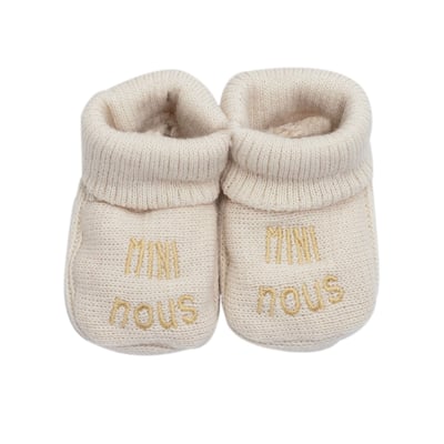 Chaussons naissance - Mini Nous TROIS KILOS SEPT