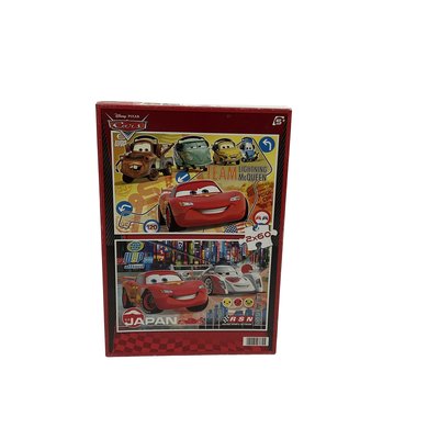 Puzzle Cars 2x60 pièces - Bon état DISNEY
