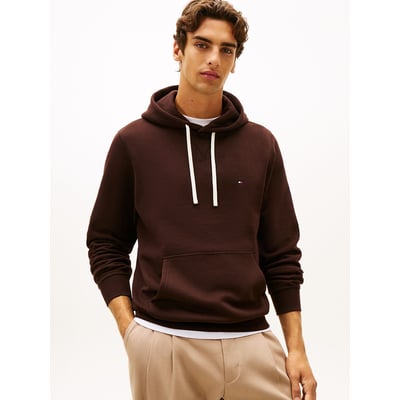 Sweat à capuche en molleton à drapeau brodé TOMMY HILFIGER