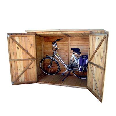 Abri à vélos en bois 2,49 m² CEMONJARDIN