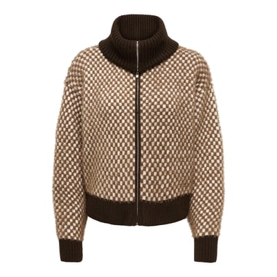 Gilet zippé imprimé ONLY