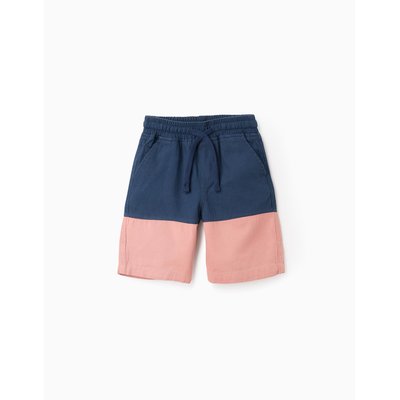 Short en Sergé Bicolore ZIPPY