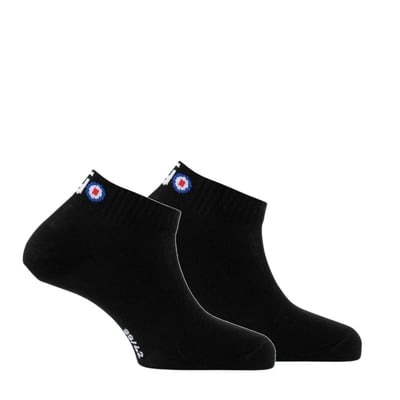 Lot de 2 paires de tiges courtes sport en coton THYO