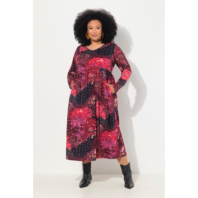 Robe en jersey avec décolleté en ULLA POPKEN