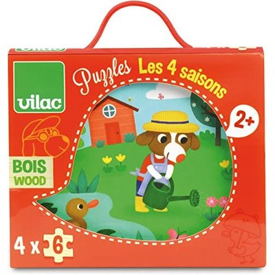 Puzzles les 4 saisons VILAC