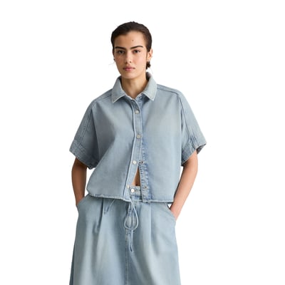 Blouse en jean relaxed en pur coton MARC O’POLO DENIM