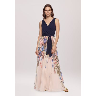 Robe de soirée à plis VERA MONT