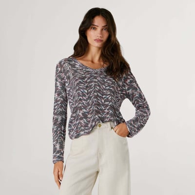 Pull Col V En Maille PEPE JEANS