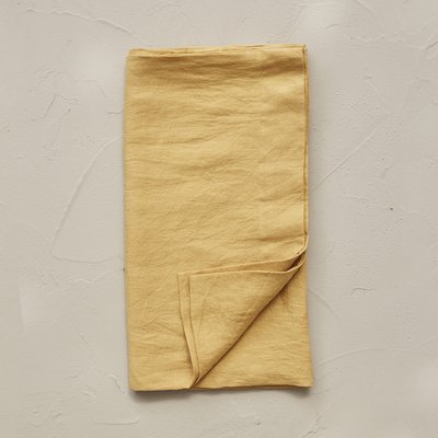 Taie de traversin en lin stone washed RECOLTE SYLVIE THIRIEZ