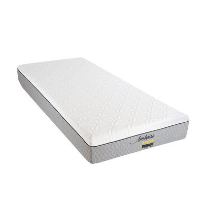Pack Matelas Mémoire de forme + Sommier Bois + Protège matelas anti punaise AMBOISE BELLECOUR