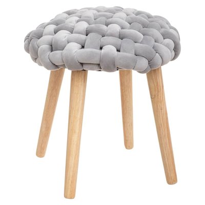 Tabouret tricot ATMOSPHERA
