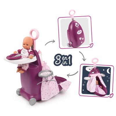 Baby Nurse Valise Nursery 3en1- Smoby SMOBY