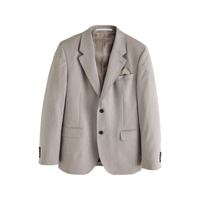 Veste de costume slim en laine et cachemire signature NEXT