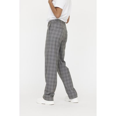 Pantalon chino carreaux femme La Redoute