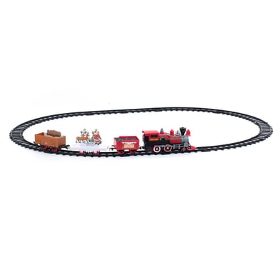 Train de noël lumineux 16 pièces musical à mouvement 1 LED FEERIC LIGHTS & CHRISTMAS