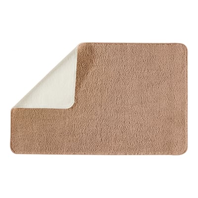 Tapis de bain uni 50x80 en polyester POLYNESIE GUY LEVASSEUR